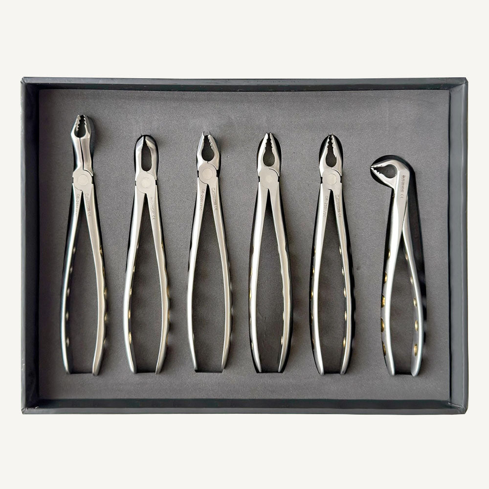 Extraktionszangen-Set (gezahnt)