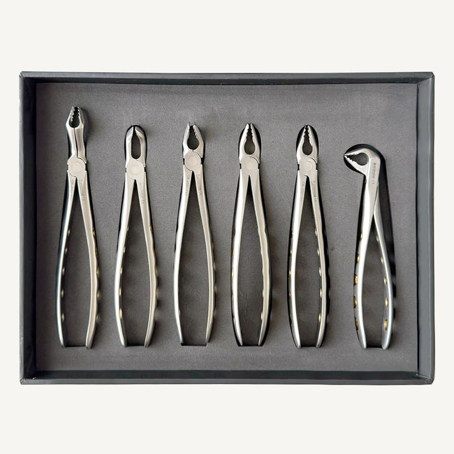 Extraktionszangen-Set (gezahnt)