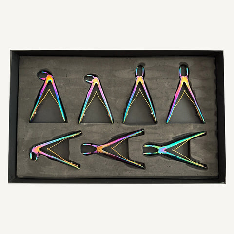 Pediatric Rainbow Extraction Forceps Set