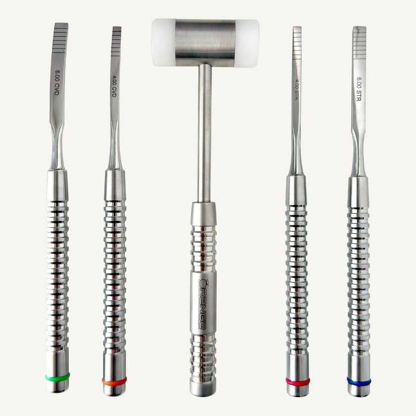 Knochenspalter-Meißel-Set