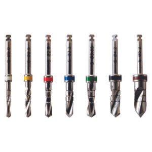 Short Implant Drills Externally Irrigated